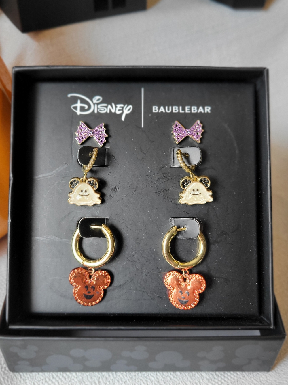 Disney x BaubleBar Mickey Halloween Earring Set